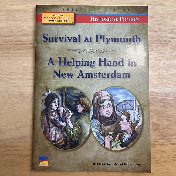 Survival at Plymouth A Helping Hand in New Amsterdam Book by Stacia Deutsch - Picture 1 of 5